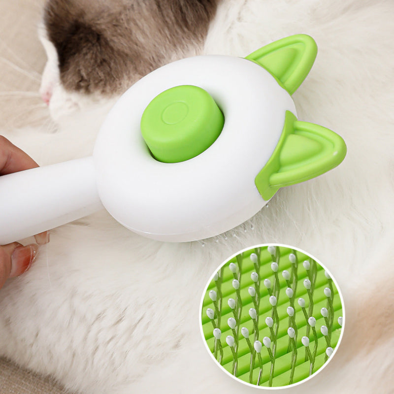 Pet Brush Self-Cleaning